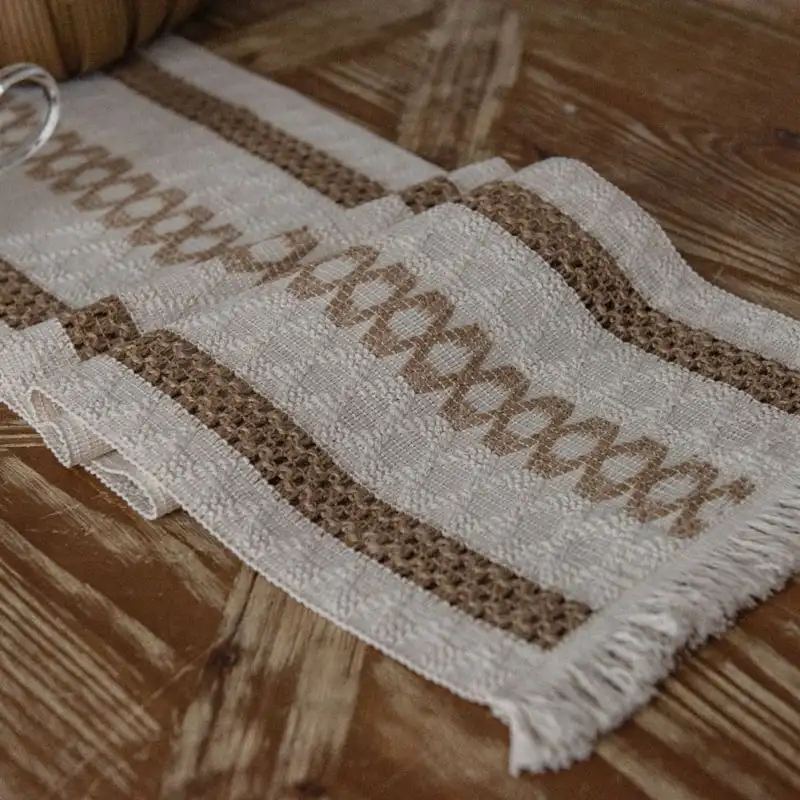 30*180CM 11.81in*70.87in Approx Floral Table D cor Environmentally Friendly Tablecloth Burlap Table Decor Beautiful Lace Design