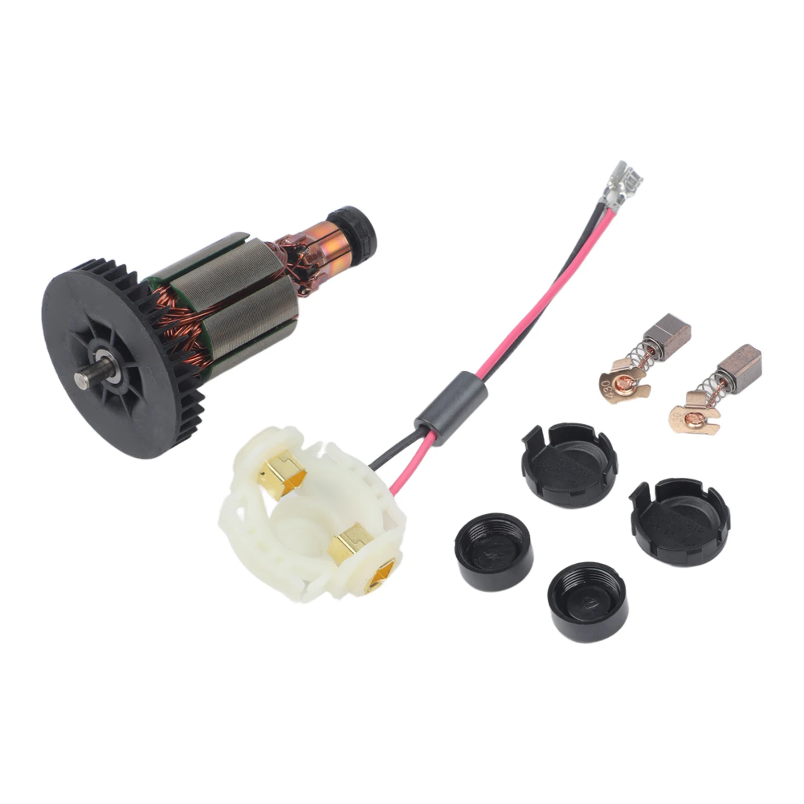 Angle Grinder Replacement Parts Tool Part Carbon Brush CB430 Armature 619218-8 Motor Replacement Kit Angle Grinder Motor