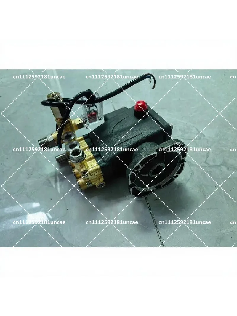 High Pressure Cleaner 1408 Pure Copper Pump Assembly 220V Plunger Car Washing Machine Pump Head Auto Start Stop