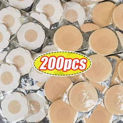 10-200pcs Nipple Sticker Disposable Invisible Chest Sticker Non-woven Bra Breast Patch Bra-less Pasties Pad Nipple Cover Sticker