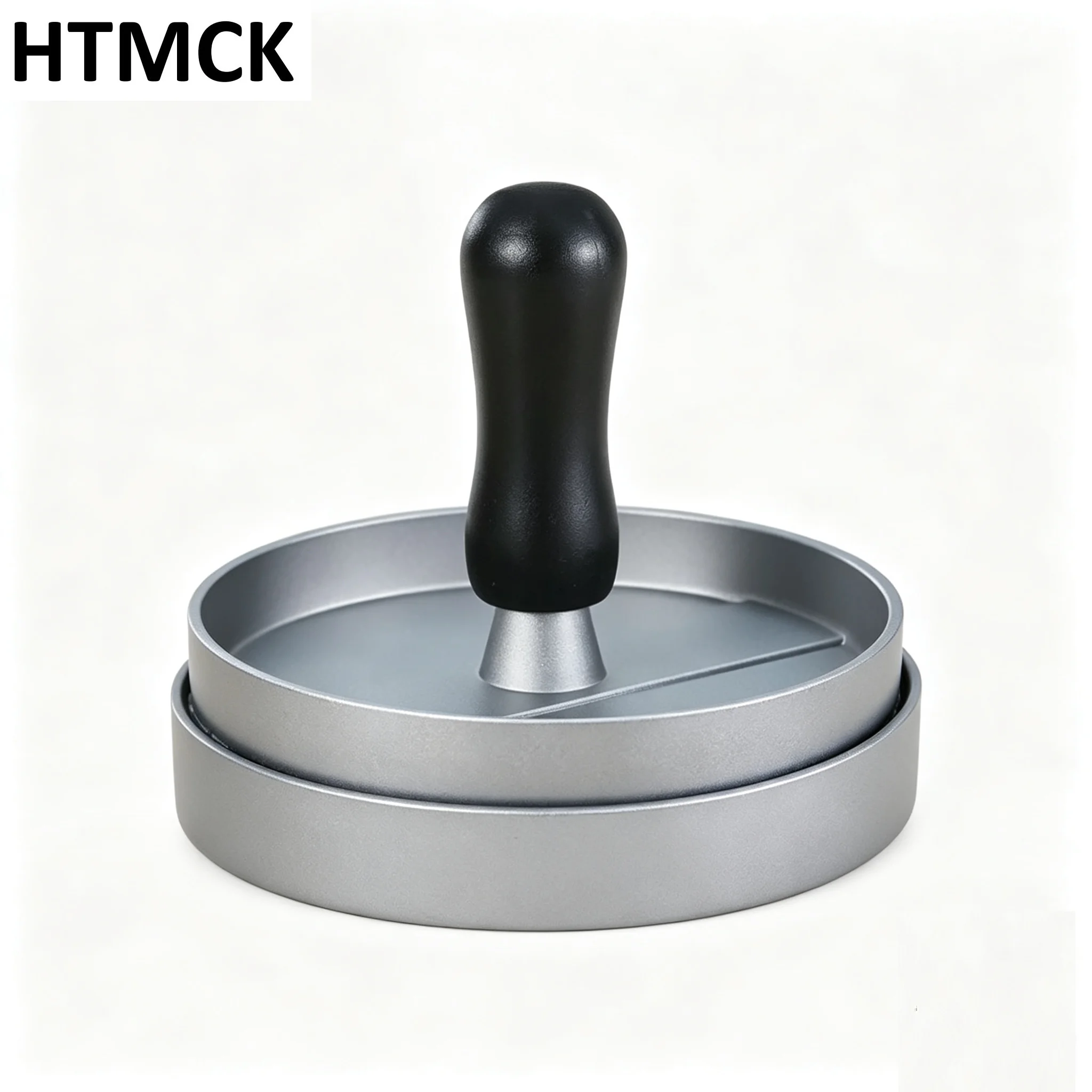 Máquina de hambúrguer patty casa cozinha hambúrguer imprensa carne fazendo redondo patty imprensa molde criativo café da manhã patty fabricante alumínio bur