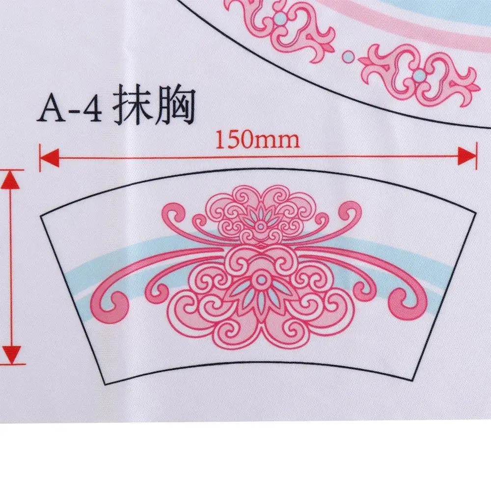 

Набор для самостоятельного изготовления традиционного китайского костюма Ханьфу: юбка и одежда ручной работы для девочек