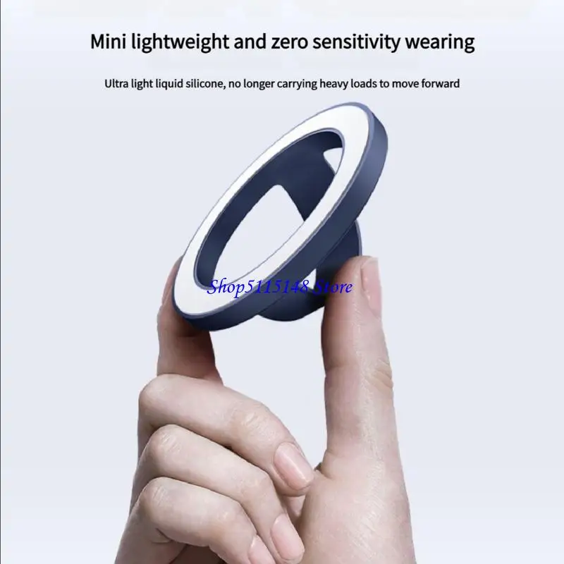 حامل الهاتف المغناطيسي السيليكون F3MA 360 دوران مريح للسيليكون.