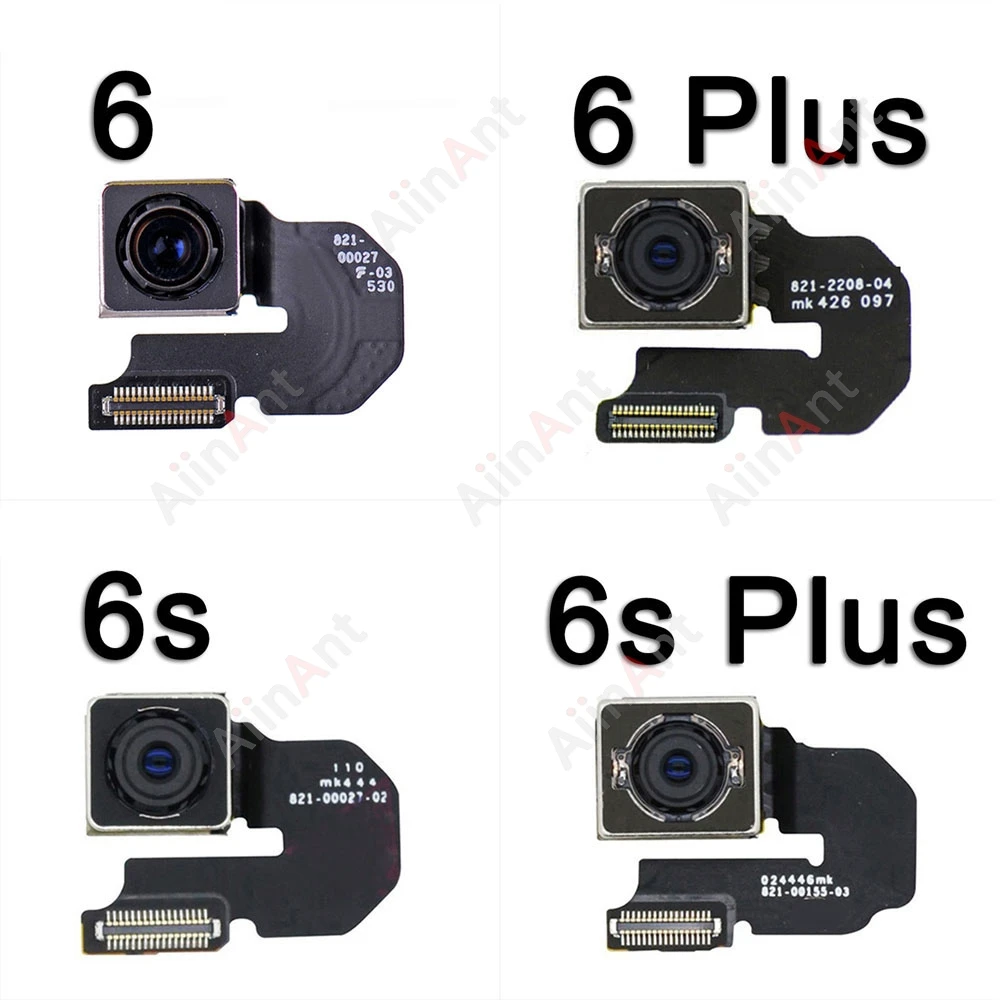 AiinAnt 100% Test Rear Camera Main Back Camera Flex Cable For iPhone 11 X Xr Xs Max 6 6s 7 8 Plus SE 2020 2022 Phone Spare Parts