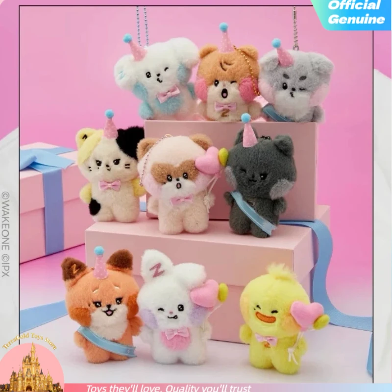 genuine-zeroni-zb1-home-party-series-cartoon-animal-plush-keychain-pendant-kpop-star-zhanghao-hanbin-ricky-merchandise-dolls