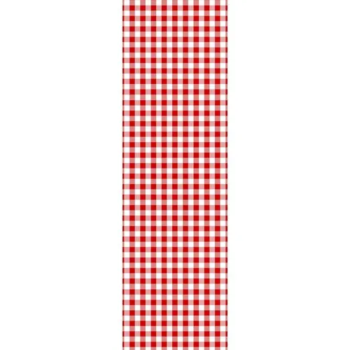 

Sister Home Design Red White Houndstooth Ranir - Runner