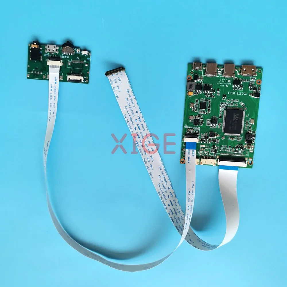 

DIY Kit Плата драйвера ЖК-контроллера для N156HGA-EA3/EAB/EAL/EBB EDP 30-контактный 1920x1080 2TYPE-C матрица ноутбука Mini-HDMI 15,6 дюйма