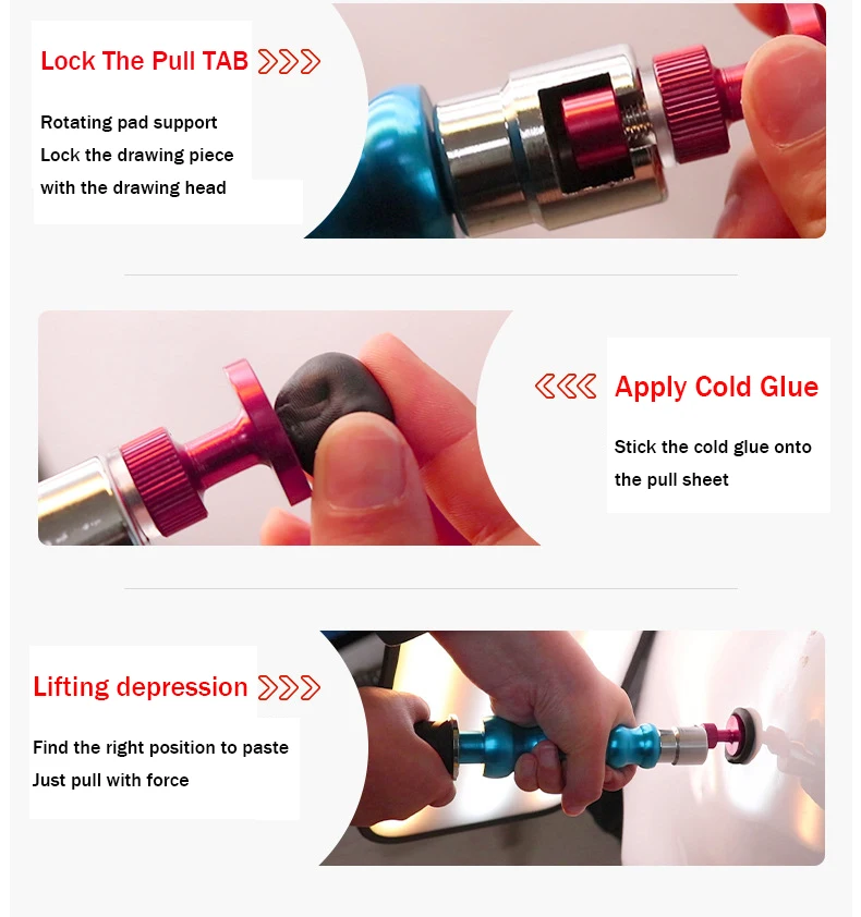 Newest Car Dent Repair Tools Mini Hail Sliding Hammer Tool Paintless Dent Removal Tools Dent Puller Machine Car Body Repair