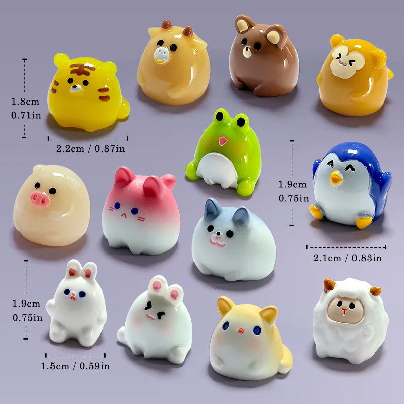 Figuras de jardín para niños – Animales hadas miniaturas - imagen 3