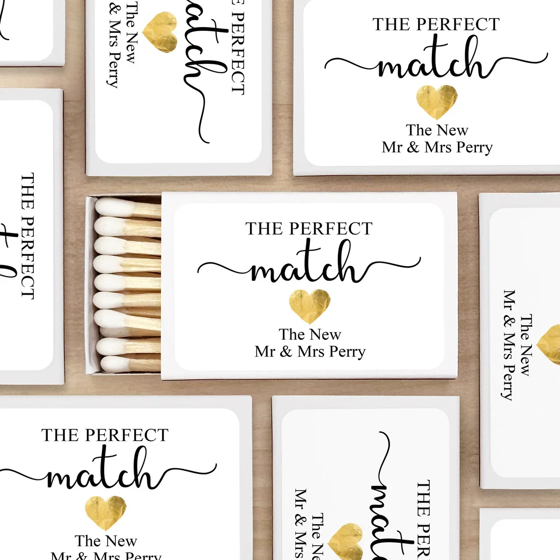 Wedding Favor Matches, 