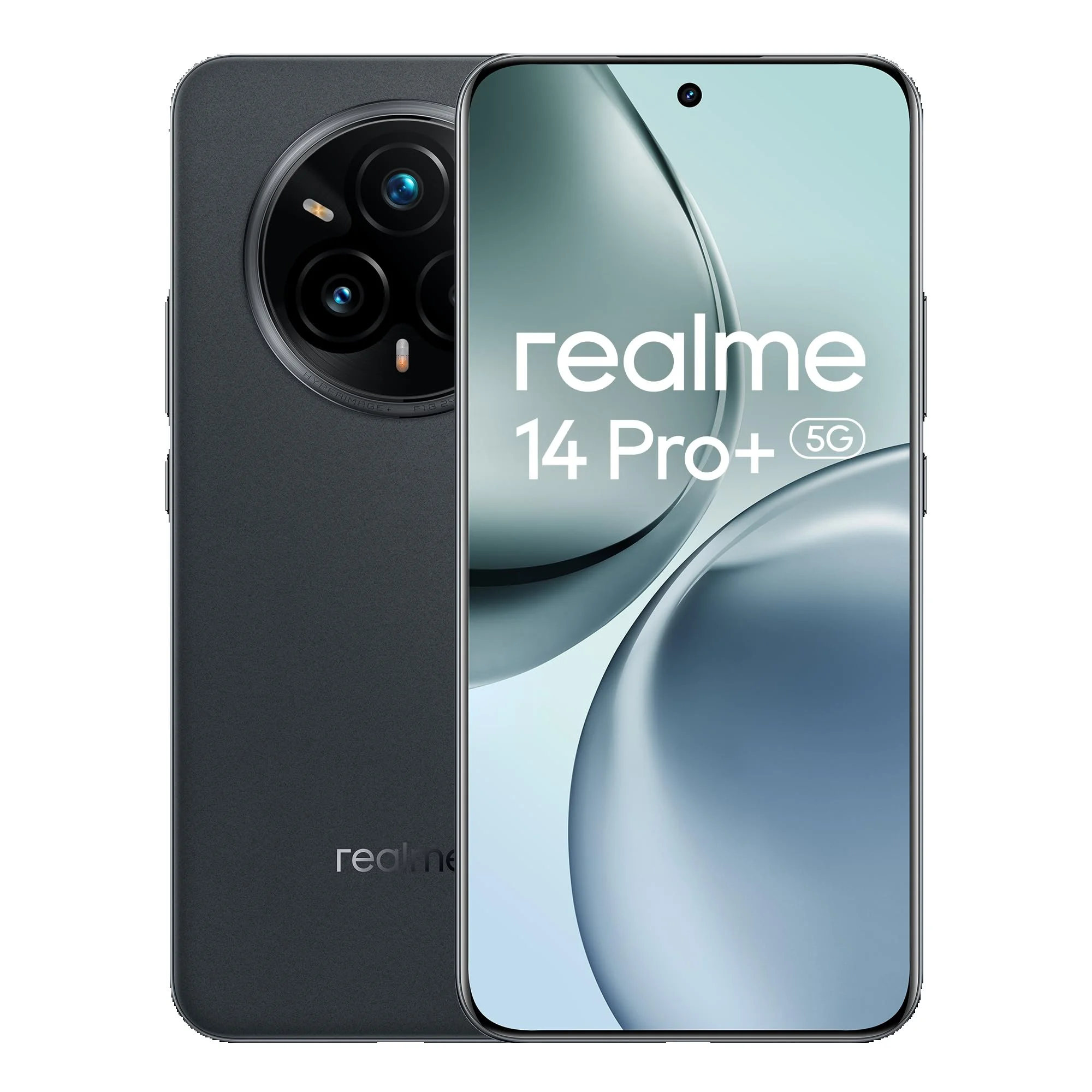 realme 14 Pro Smartphone 5G Titanic 6000mAh Akku 45W SUPERVOOC-Ladung 50MP Sony IMX882 OIS Kamera, Dimensity 7300 Energy 5G Prozessor, 120Hz Curved Display