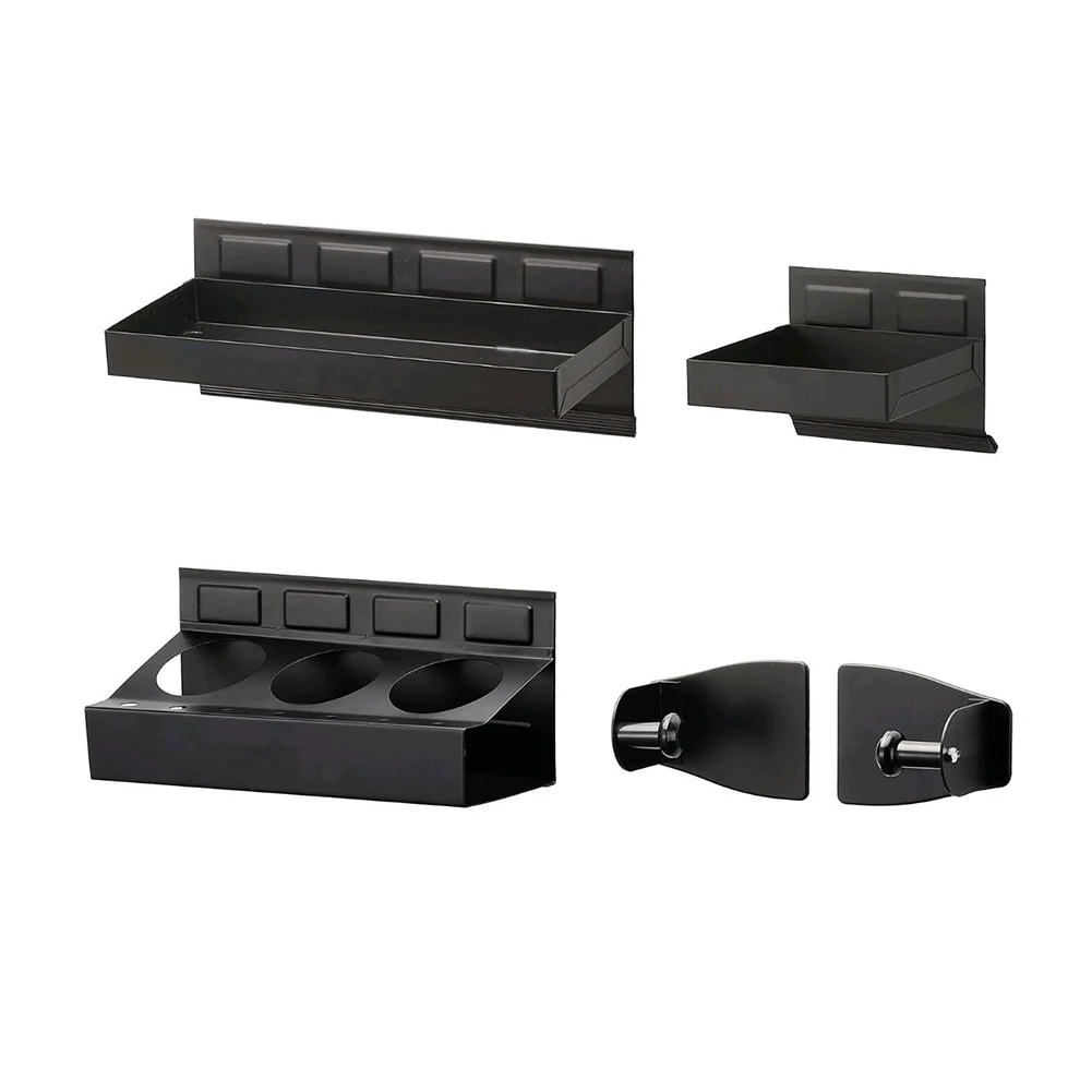 堅牢な磁気ツールトレイセット-4-個、機能的なペーパータオルホルダーとドライバー用のスペース付き、ツールにアクセスできるように保ちます