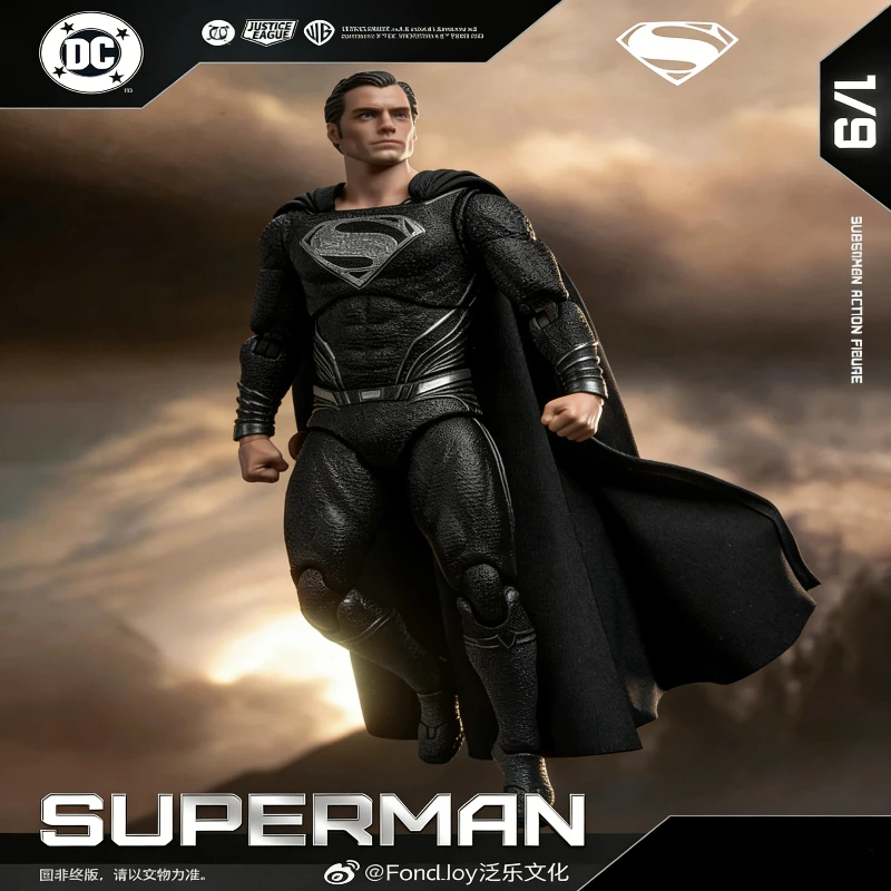 

Коллекционная фигурка Супермена FondJoy 1/9, черная, по мотивам фильма DC «Лига справедливости» Зака Снайдера, модель для декора рабочего стола, подарок для детей