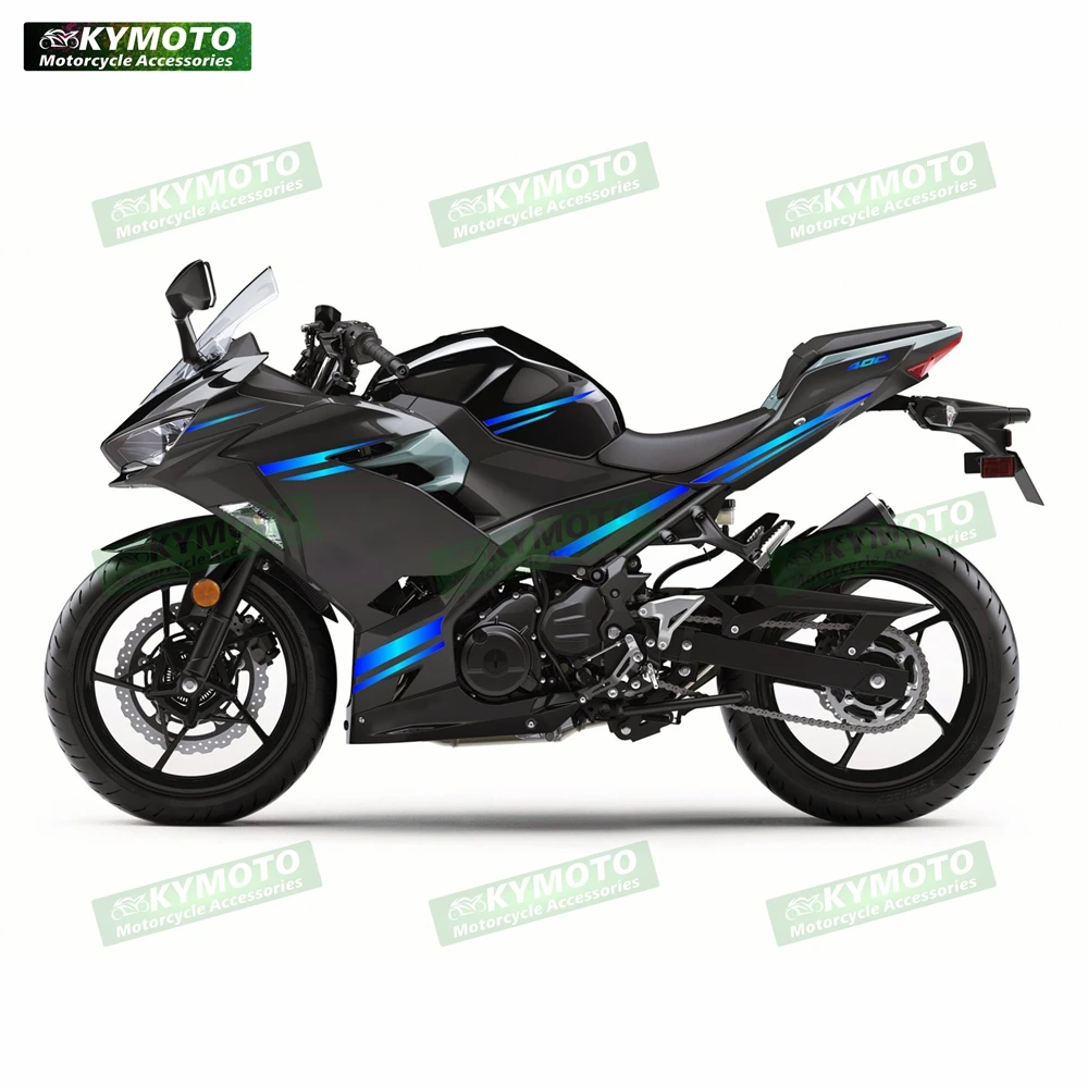 

For Kawasaki NINJA400 Ninja 400 EX400 2018-2022 Ninja Motorcycle Fairing Decal Waterproof Reflective Sticker Full Vehicle Kit