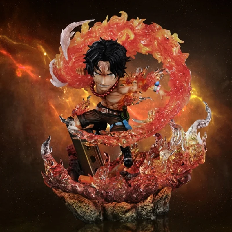 In Voorraad Echt G5 Pirate King Gk Hars Standbeeld Luffy Zoro Ace Jinbei Sanji Robin Witbaard Figuur Model Anime Collectie Gift