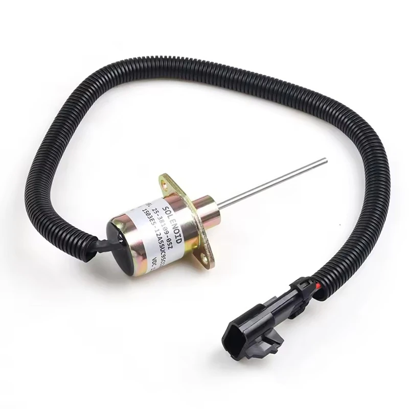 

12V Shut Off Shutdown Solenoid Valve Carrier 25-38109-05Z SA-5019 1503ES-12A5SUC9SCC28 For Kubota
