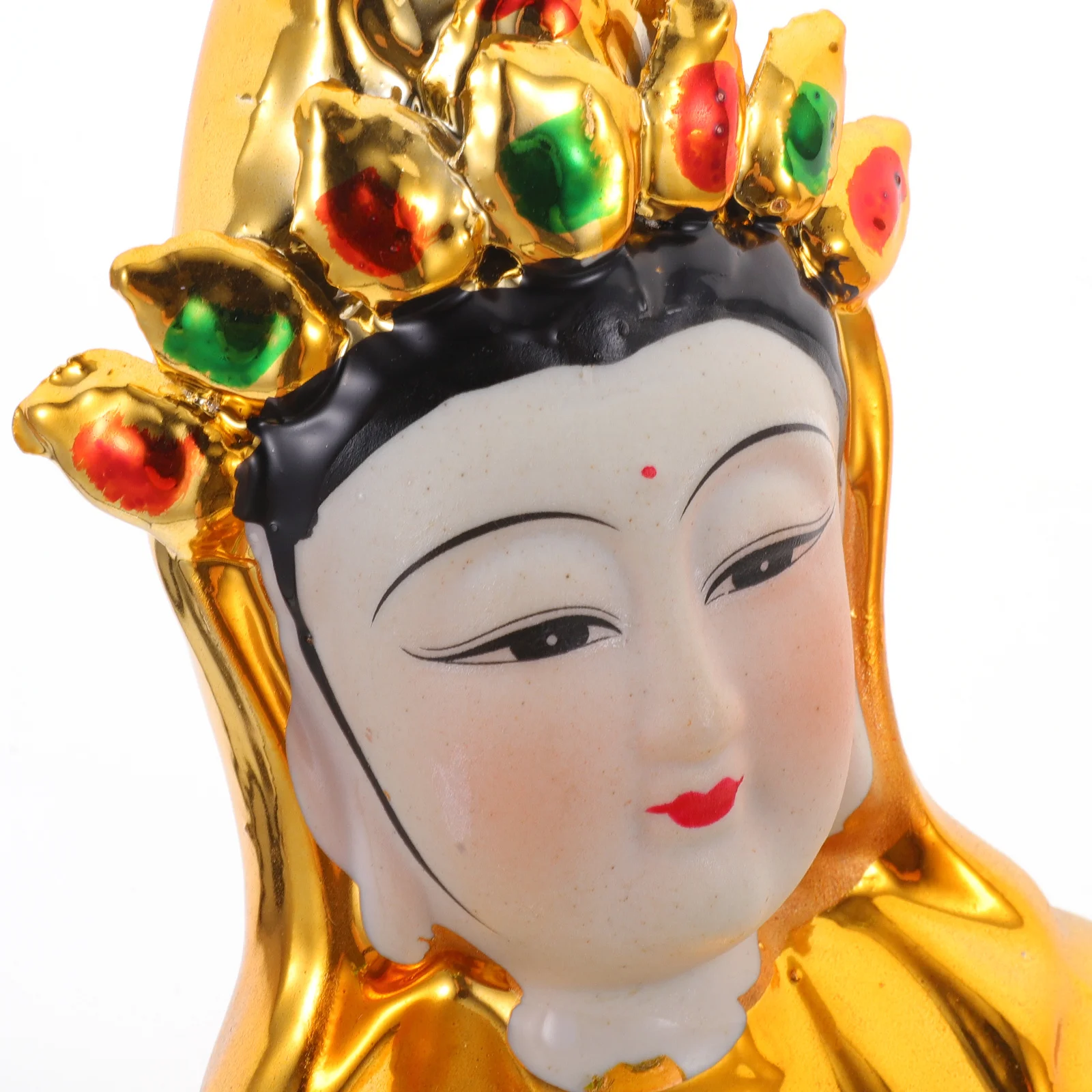 

Avalokitesvara Buddha Ceramic Home Decor Practical Gift Creative Desktop Avalokitesvara Decoration Ceramic Yin