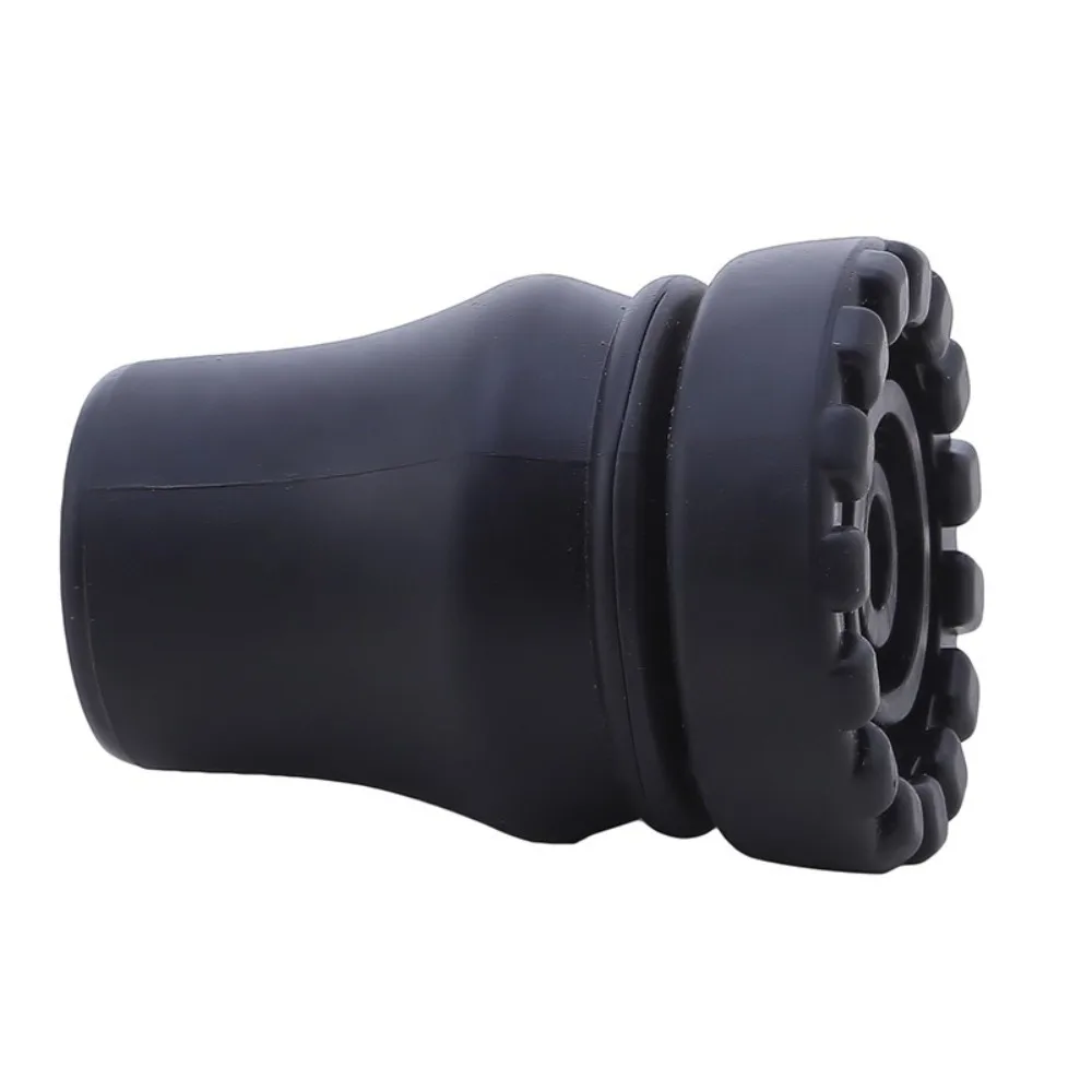 Non-Slip Rubber Pad Cap Antiskid 16-22mm Trekking Pole Tip Cover Durable High-quality Crutch Cane Bottom Pads Climbing Hiking