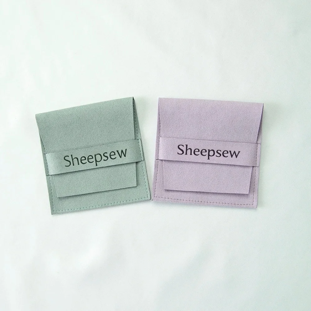 

50 персонализированных ювелирных изделий с логотипом, сумка из искусственной кожи, 8x8 см, маленькая сумка-конверт для ювелирных изделий для колец, серег, браслета, сумка для ювелирных изделий