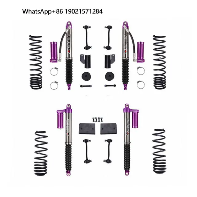 Accessories Jk wrangler jeep Shock Absorber Modified Soft Hard Adjustable Nitrogen Shock Absorb