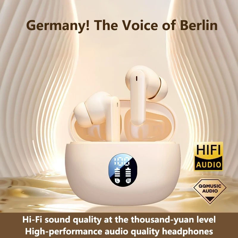 OnePlus TWS Bluetooth Earphones for iPhone Wireless Bluetooth Headset Noise Cancelling Earbuds with Mic Wireless Headphone image 2