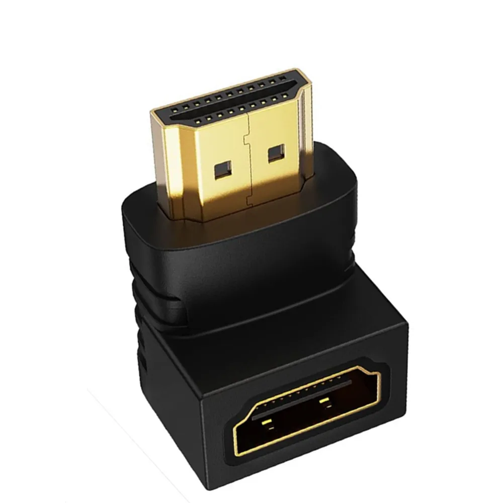 HDMI-compatible 90 degree right-angle adapter HDMI-compatible 270 degree HDMI-compatible male to female HD elbow connector