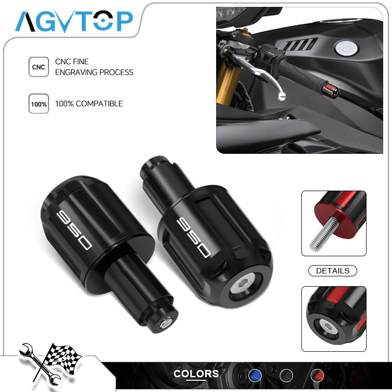 

Moto Handlebar Anti Slider Protection Cap For GSXR600 750 GSXR1000 GSX1300R GSR600 750 400 GSXS950 600 750 GSXS1000 GSXS1000ST