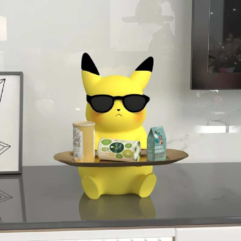 

Pokemon Anime Figures Key Storage Decoration Entrance Living Room Desktop Decoration Jewelry Earring Storage Box Decoration