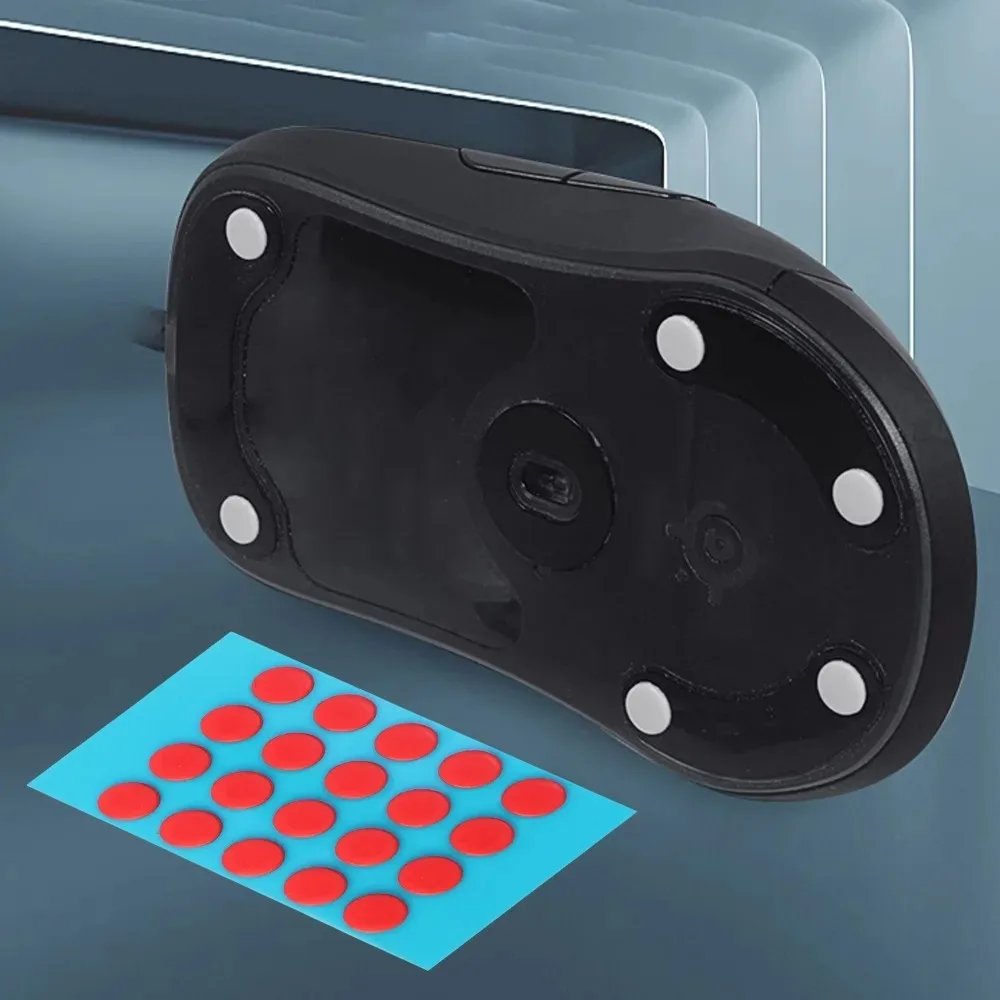 6 مللي متر/7 مللي متر قطر النقاط الصغيرة 20-120 قطعة زلاجات الماوس العالمية الفئران الإنزلاق قدم ICE التحكم سرعة الإصدار لتقوم بها بنفسك للماوس المطاطي