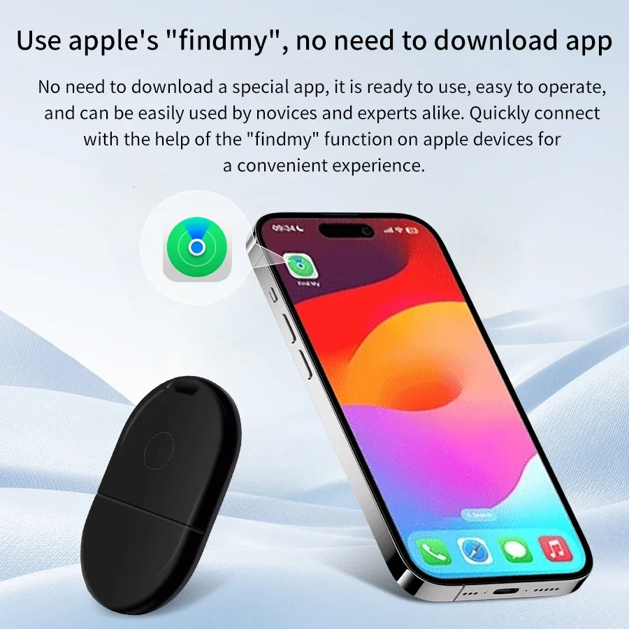 جهاز تعقب GPS ذكي يعمل مع تطبيق Find My APP جهاز تذكير مضاد للفقدان لاسلكي لمفتاح تحديد موقع IOS للأطفال مكتشف الحيوانات الأليفة #2