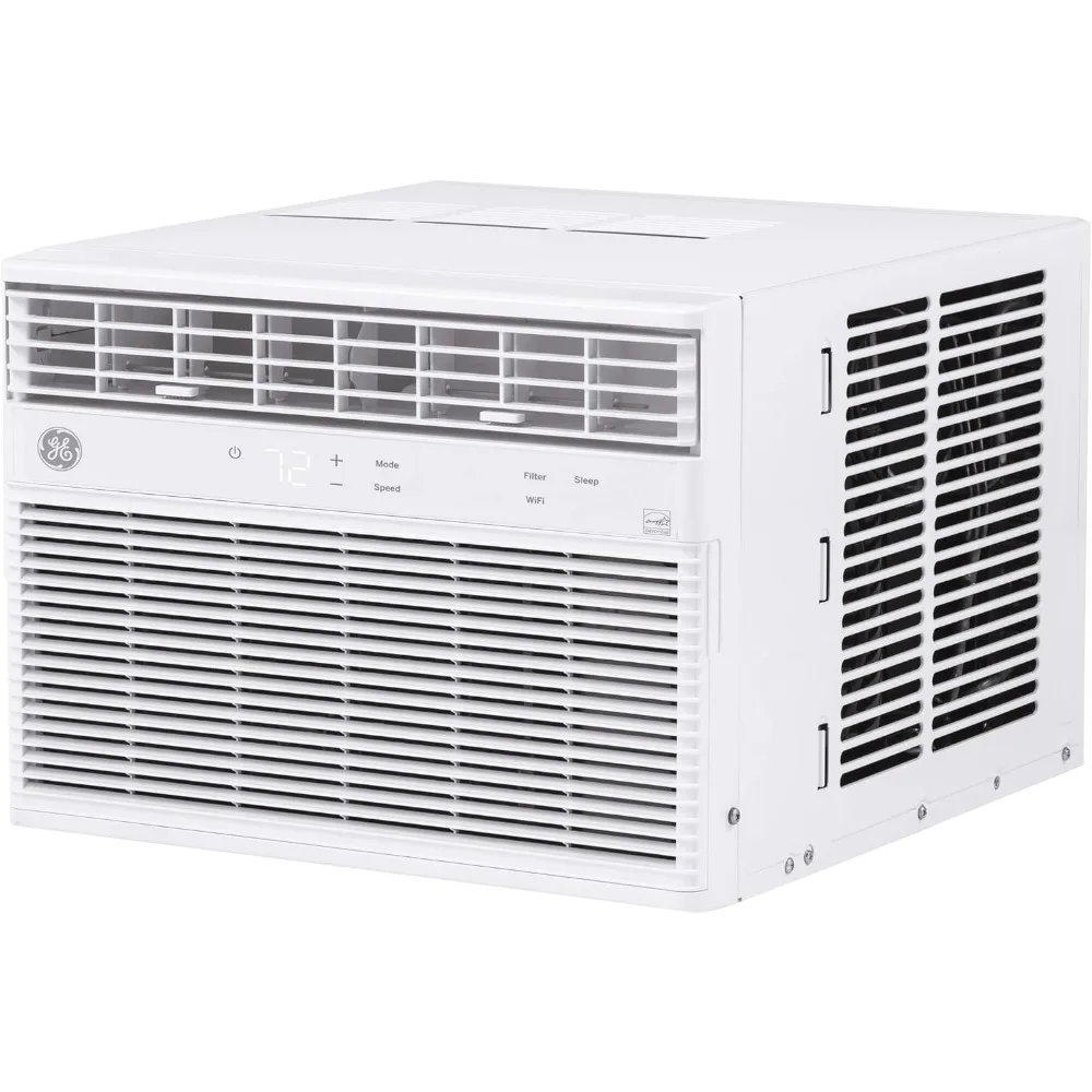 

TU, Wi-Fi Enabled, Energy-Efficient Cooling for Medium Rooms, 8K BTU Window AC Unit with Easy Install Kit, Control