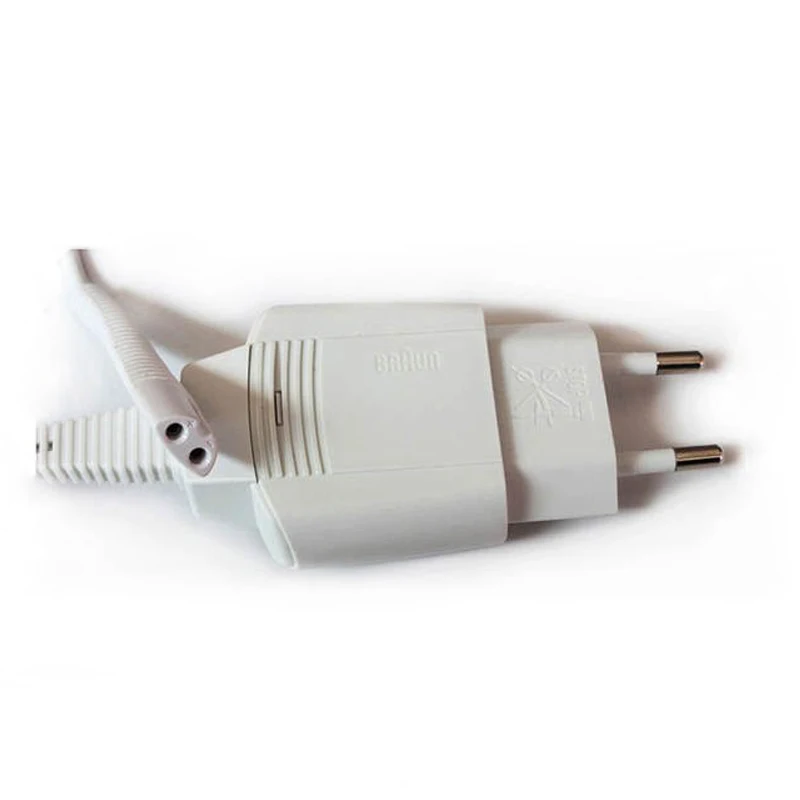 Cable de carga Universal para afeitadoras Braun serie 2000/5000, adaptador de corriente de CA Dual de 100-240V, enchufe de pared de salida de 12V