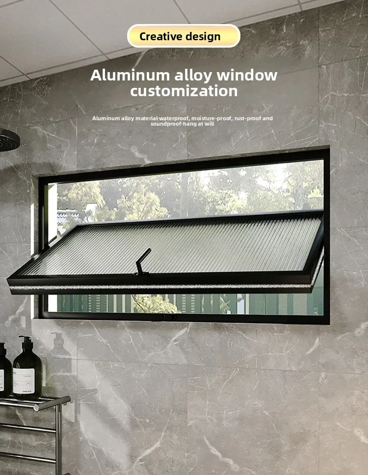 Dark guard lighting rectangular central axis rotating  lighting  ventilation  art