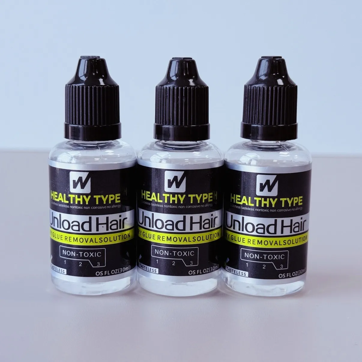 1/2/3/4 pçs ultra hold removedor de cola peruca removedor de cola walker fita removedor de cola conjunto cola de renda à prova dwaterproof água removedor de extensão do cabelo