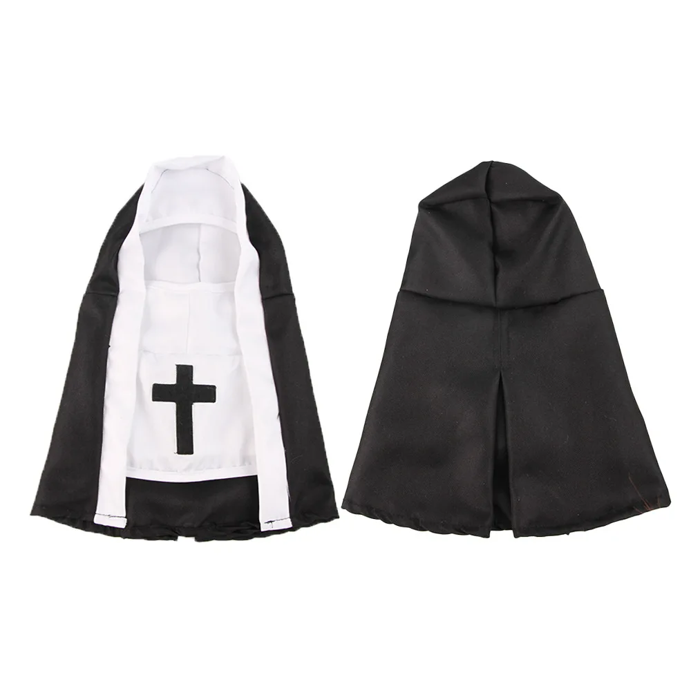 

Pet Funny Clothes Costume Nun Outfit for Pets Cute Cats Halloween Dress Festival