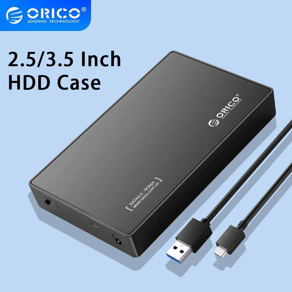 orico-25-35インチ外付けハードドライブエンクロージャ-sata-to-usb30-hddケース-25-35インチssdディスク-hddボックスケース-uasp対応