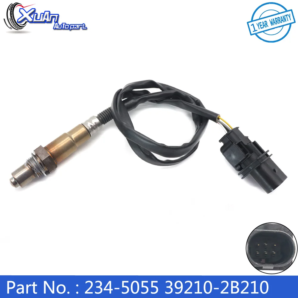

XUAN Front Air Fuel Ratio Lambda O2 Oxygen Sensor 234-5055 39210-2B210 For Hyundai Accent Veloster Kia Rio Soul 1.6L 2012-2018