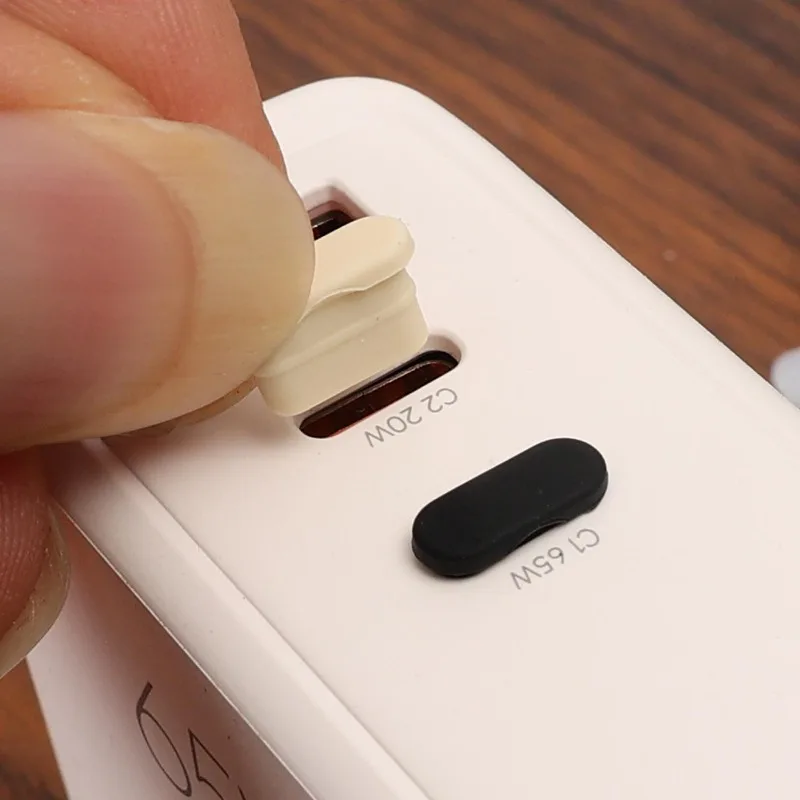 5/50Pcs Type C Anti-Dust Plugs Silicone USB C Charging Port Dust Cover Protector for iPhone 17 15 16 Samsung Galaxy S26 Dustplug - view 4
