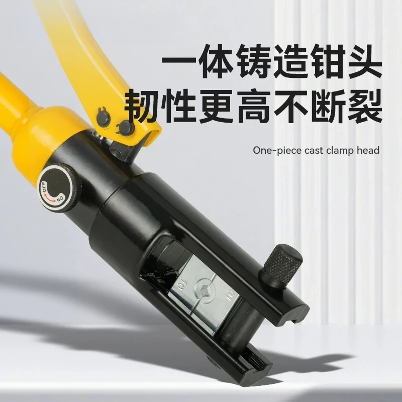 Electrical hydraulic pliers Manual crimping pliers Copper aluminum nose wire ear terminal pliers