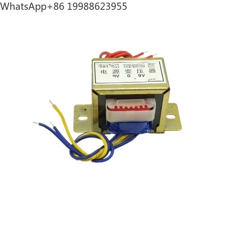 AC 6V 9V 12V 15V 18V 24V output voltage 3W EI copper core input 220V 50Hz~60Hz  single/dual voltage Copper power transformer
