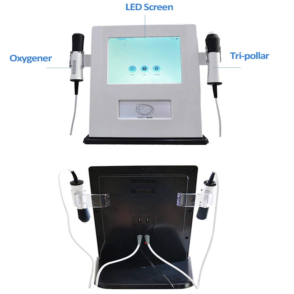 NO1- in 1 Super Ultrasound Exfoliation Infusion Oxygen Beauty Machine Co2 bubble for Skin rejuvenation lightening Facial lifting