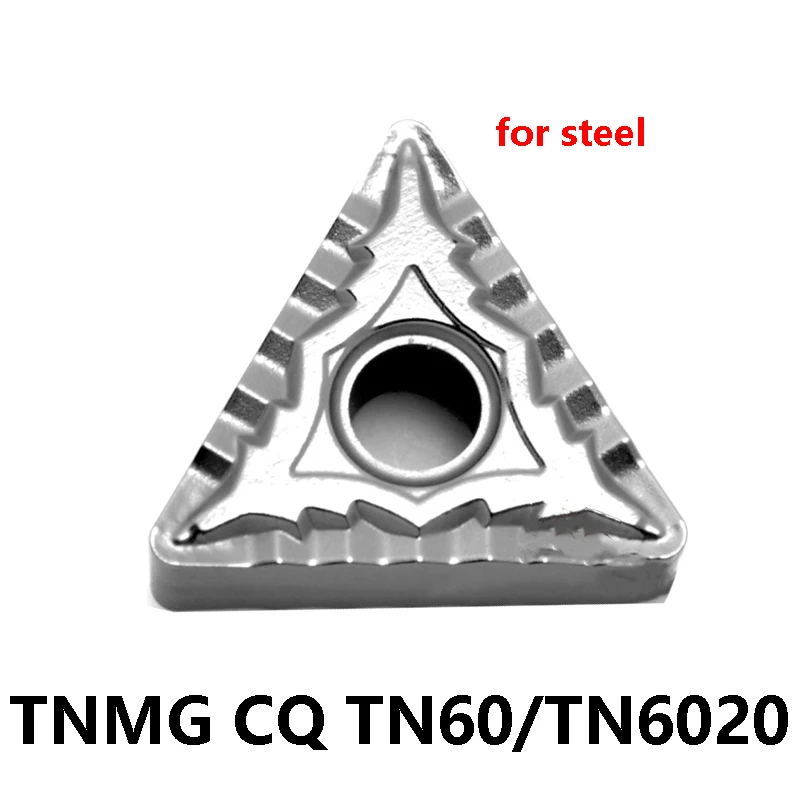 

Carbide Inserts CNC Cutter Turning Tools TNMG160404 Original TNMG TNMG160404CQ TNMG160408 CQ TN6020 TN60 Blade Holder Machine