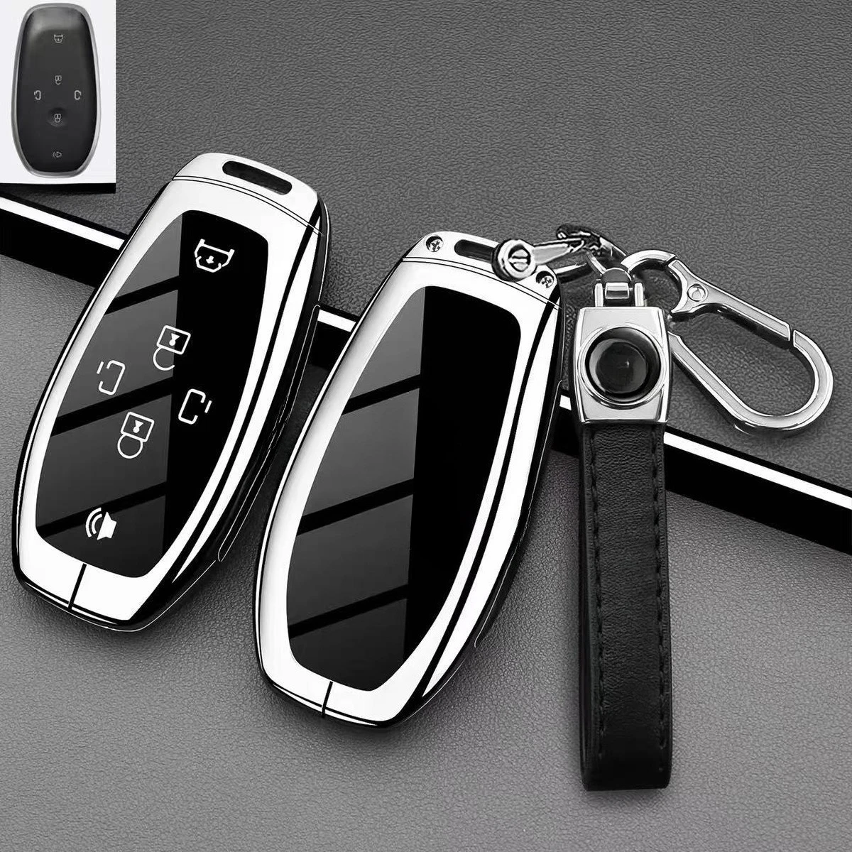 Zinc Alloy Car Key Case Cover Shell Protector Fob Holder For Buick Electra GS 2026 keychain Accessories