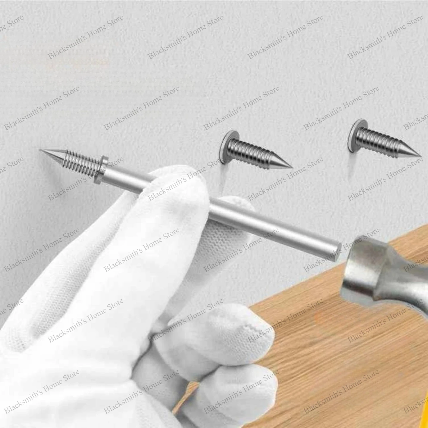 Two-way invisible eye screw. Solid wood skirting board screw. Single-head, double-head and headless woodworking dowel pins