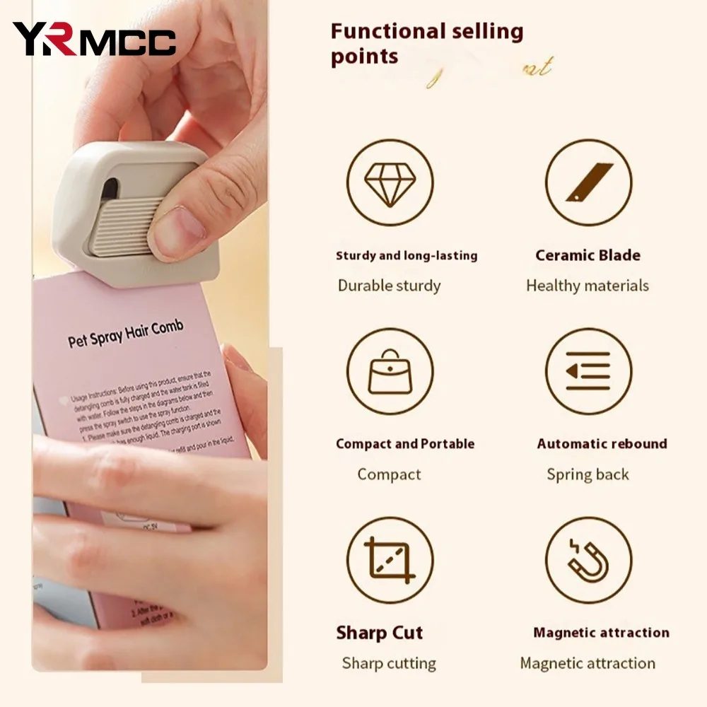 قواطع الصناديق والقرطاسية واللوازم المكتبية اللطيفة للمعدات المدرسية ومستلزمات المكاتب وفتحة الحروف أداة فنية ساحرة