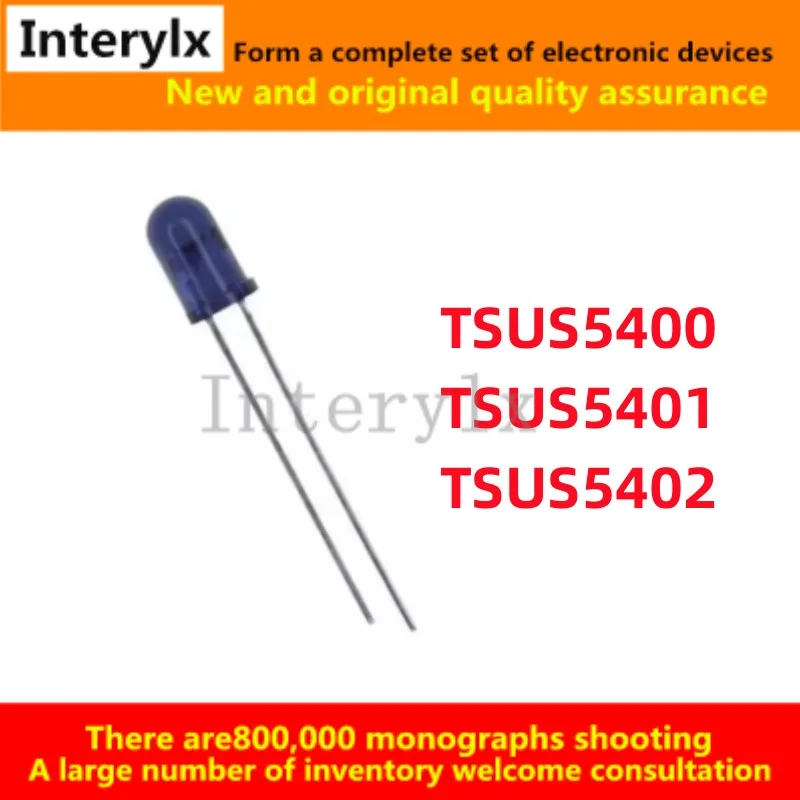 10Pcs/Lot Original TSUS5400 TSUS5401 TSUS5402 TSUS 5400 5401  5402 High radiation infrared emitter wavelength 950nm