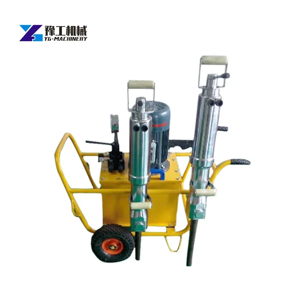 Electric Type Portable Hydraulic Concrete Split Face Stone Rock Bolts Splitting Machine  Rock Stone Splitter Tools