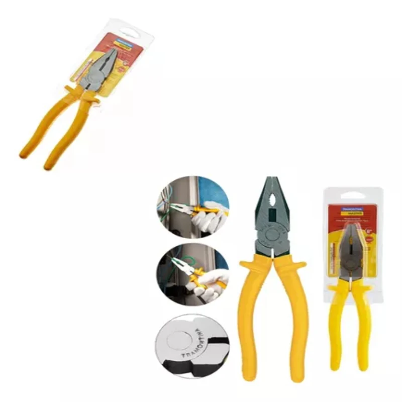 Alicate de reparo pequeno de 8 polegadas para trabalhos de construção