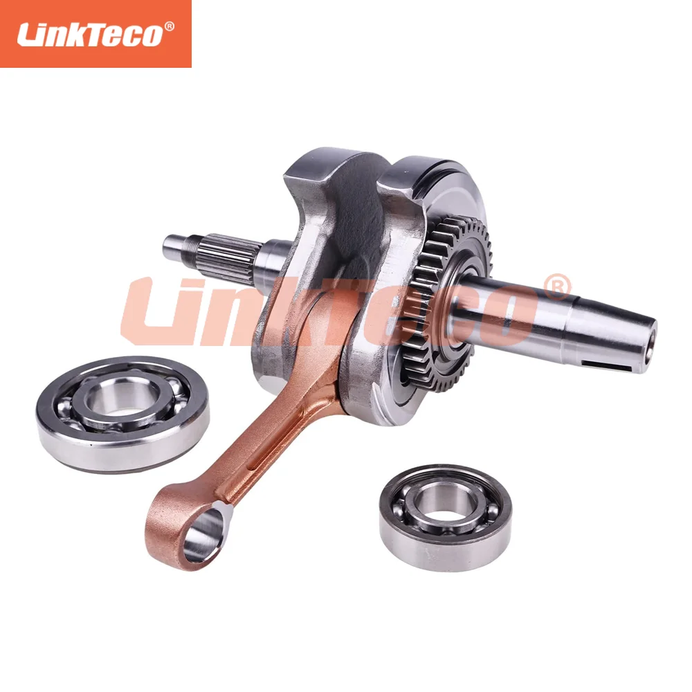 ATV 99-14 STD 400cc Crank Crankshaft Main Bearing Kit for Honda TRX400X Sportrax 400 TRX400EX 2x4 Gasket Con-Rod Oil Seal Set