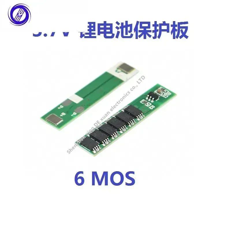 1PCS 1S 15A 3.7V Li-ion 6MOS BMS PCM Battery Protection Board PCM for 18650 Lithium Lion Battery